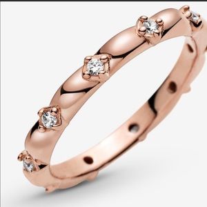 💯% AUTHENTIC PANDORA Rose Petals Ring-Rose Golden